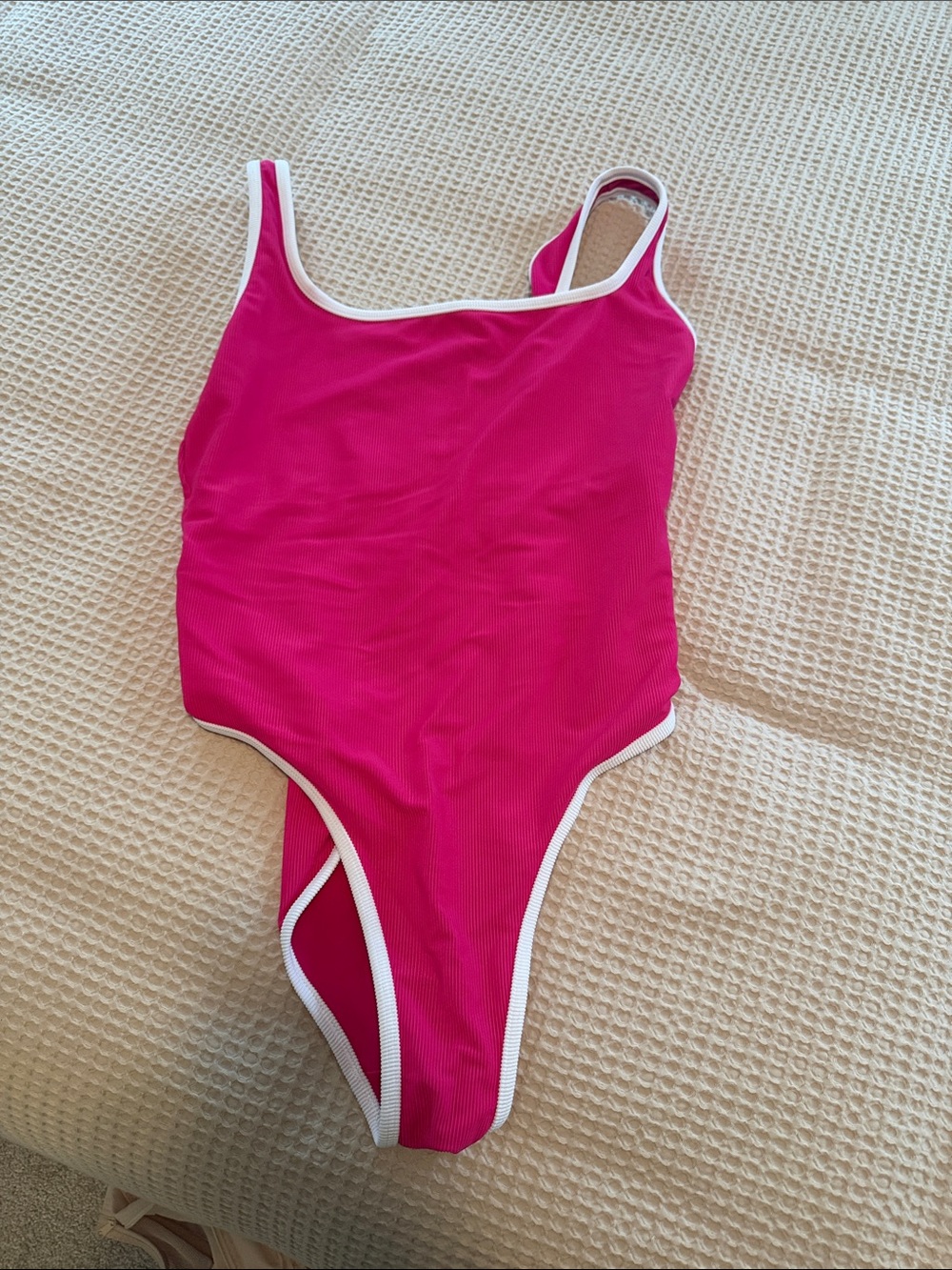LainSnow Ocean Isle One Piece-Hot Pink